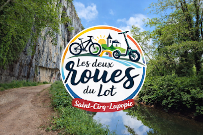 Les Deux Roues du Lot – Location vélos & trottinettes à Saint-Cirq-Lapopie