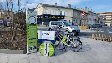Lib&rsquo;Cycle station des velos
