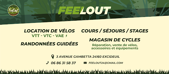FeelOut : vente, reparation et loc vélos et canoë