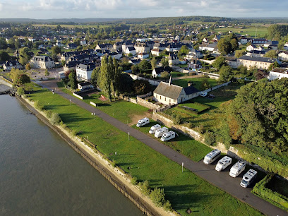 Aire camping-car La Mailleraye-sur-Seine