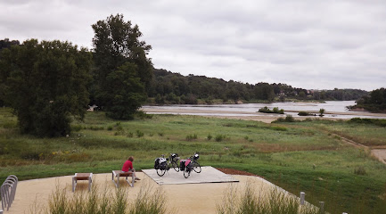 Départ de la Loire à vélo à Cuffy