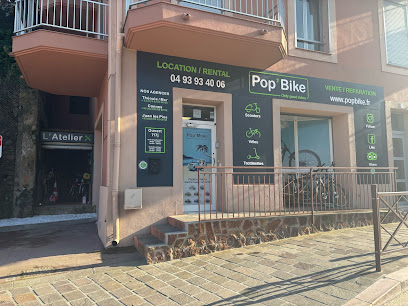 Pop&rsquo;Bike Théoule-sur-Mer – Location Vélos, Scooters & Mini Moke – Massif de L&rsquo;Estérel dans les Alpes Maritimes