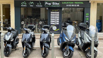 Pop&rsquo;Bike Cannes : Location de Vélos, Scooters & Mini Moke – Côte d&rsquo;Azur