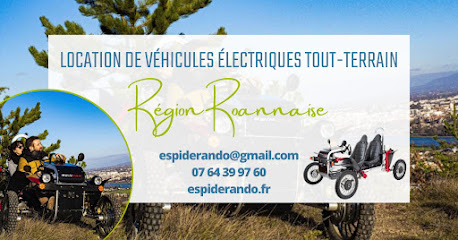 EspiderRando – Activité Touristique Roannais – Location VTT Assistance Electrique Cordelle