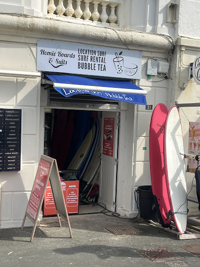 Homie Boards & Bike location surf & vélos