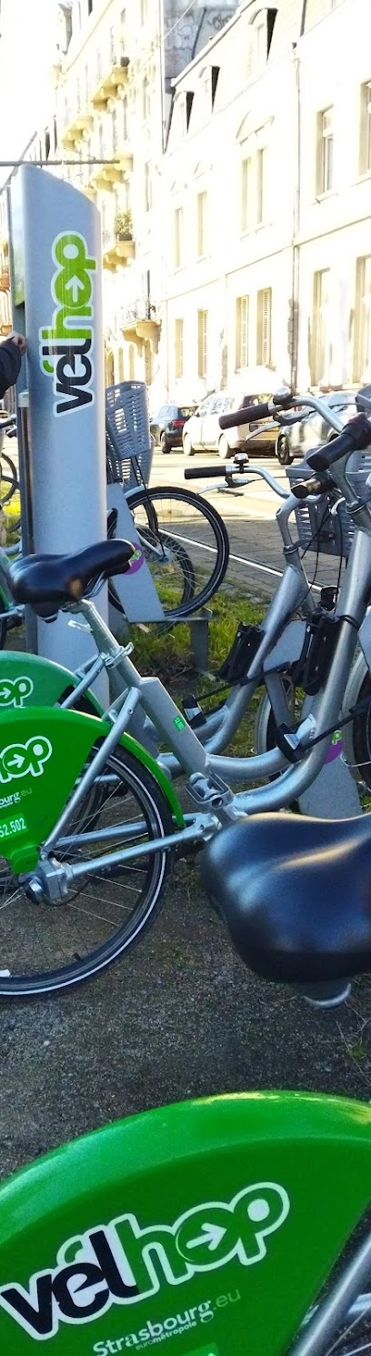Station de vélo libre service Vélhop