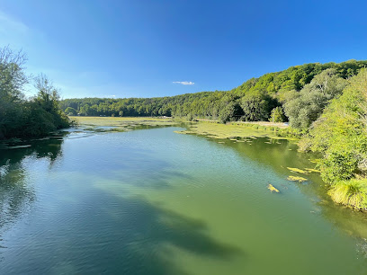le pont à vélo du Terrouin