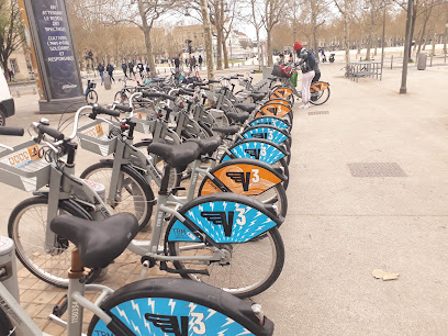 Station LE VÉLO – Place des Quinconces