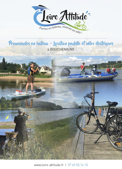 LOIRE ATTITUDE location vélos électriques Angers Bouchemaine 49