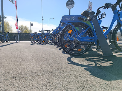 Station vélo en libre-service Zébullo