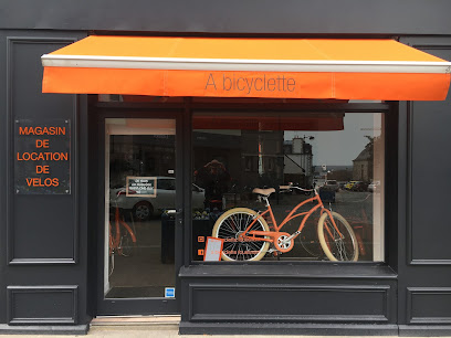 A bicyclette