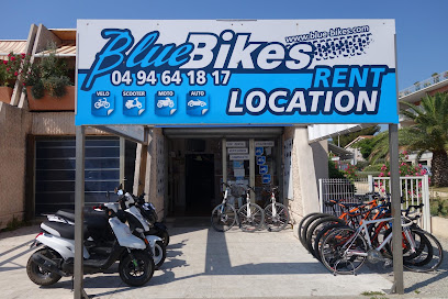 Blue Bikes – Location de scooters, motos et vélos électriques à Cavalaire