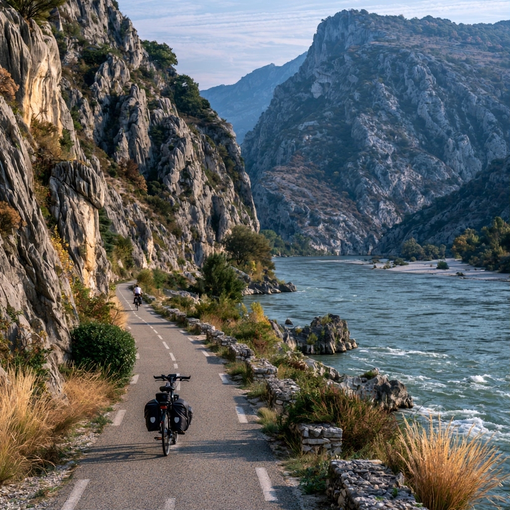 Choisir son itinéraire vélo sur la via rhona et préparer le voyage — Découvrir la via rhona en solo : les meilleures astuces