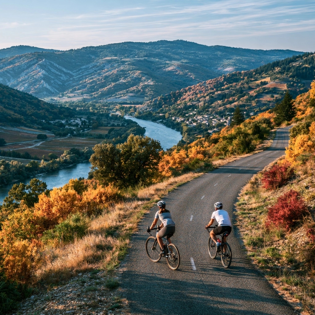 Expérience à vélo et cyclotourisme : équipement, sécurité et rythmes — Via rhona et vins de la région : une expérience à vélo unique