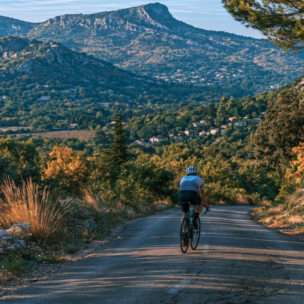 Itinéraire vélo détaillé : de Châteauneuf-du-Pape à Cabrières-d’Avignon, profil et étapes — Itinéraire vélo dans le vaucluse : de châteauneuf-du-pape à cabrières-d’avignon