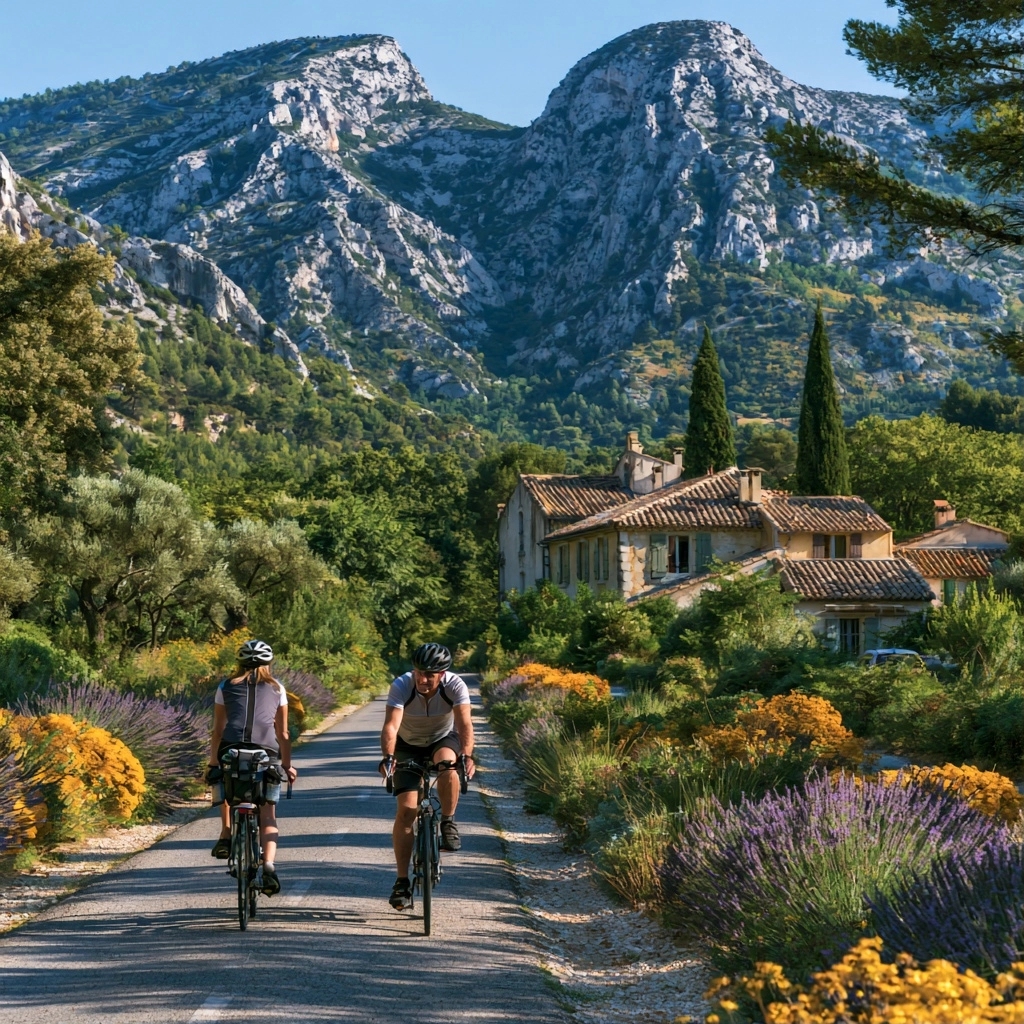 Le Vaucluse : une destination de cyclotourisme - Vacances Vertes — Cyclotourisme durable en vaucluse : respecter l’environnement à vélo