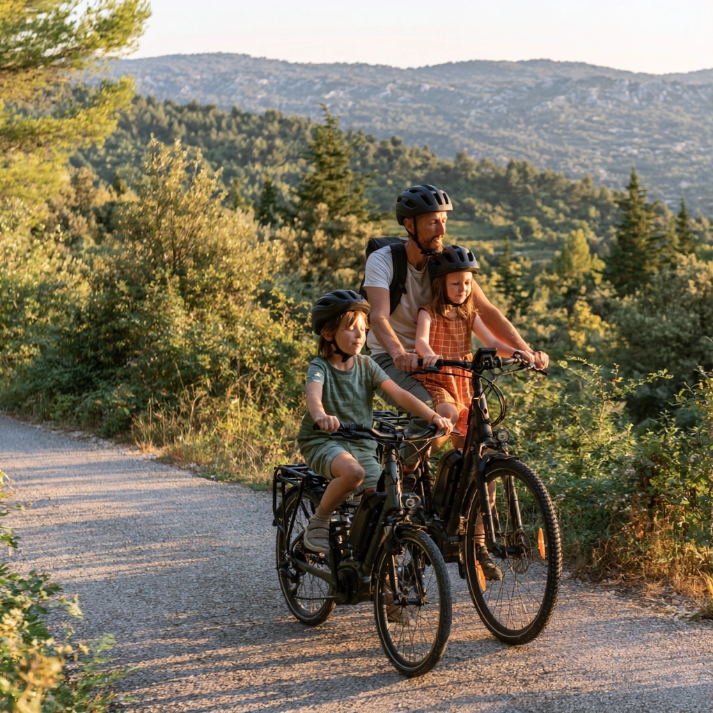 Organiser une randonnée à vélo en famille : hébergements, logistique et sécurité vélo — Vélo en famille dans le vaucluse : idées de circuits adaptés
