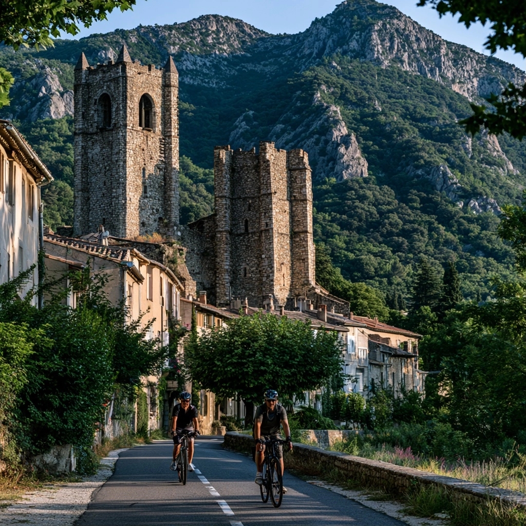 Patrimoine et villages : que voir entre Valence et Montélimar à vélo — Via rhona entre Valence et Avignon : que voir à vélo ?