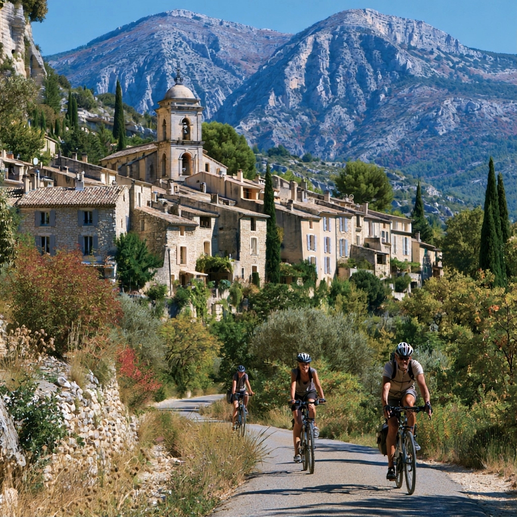 Patrimoine, paysages et nature : harmoniser tourisme et respect des sites — Les plus beaux villages du vaucluse à découvrir en vélo