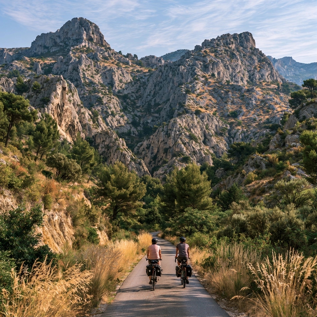 Séjours organisés, balades guidées et mini-séjours à la carte — Voyage à vélo dans le vaucluse : découvrir avignon autrement