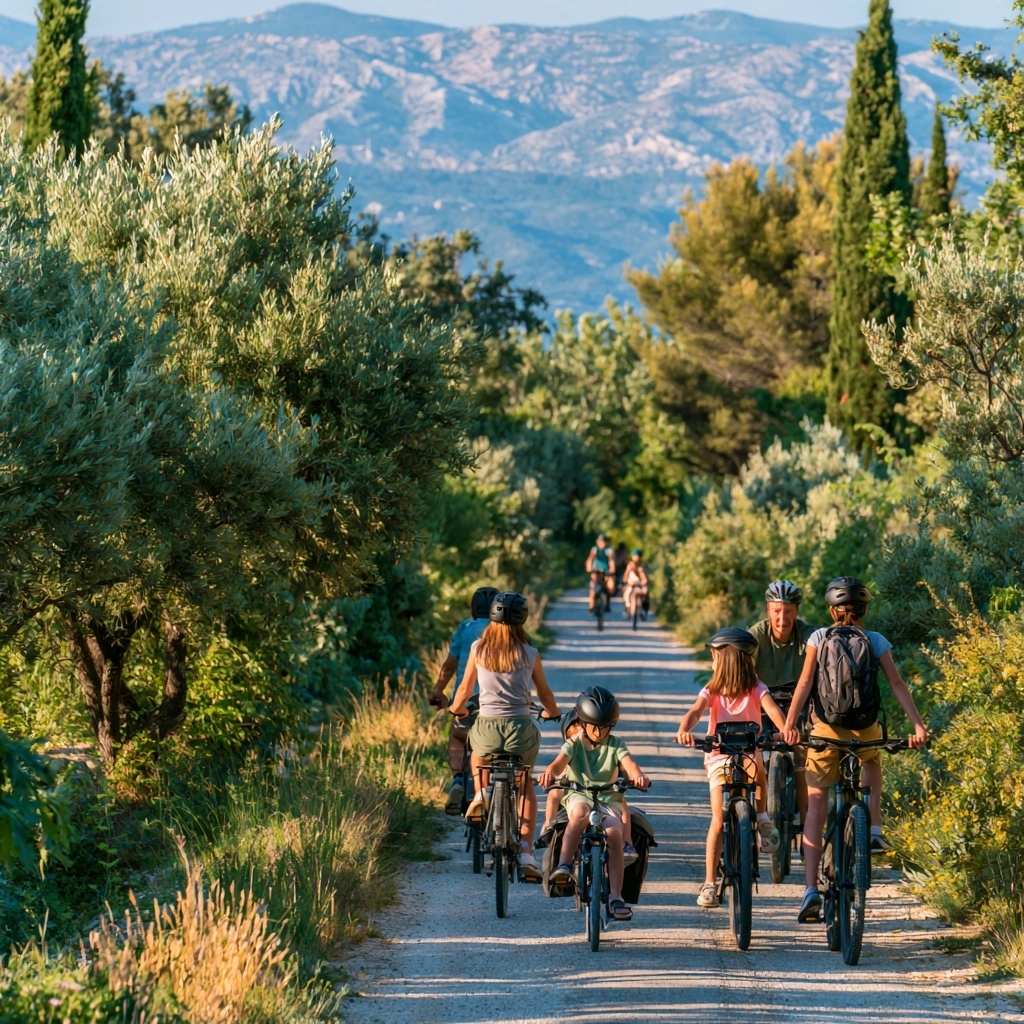 Vaucluse : voies vertes et pistes cyclables idéales pour le vélo en famille — Vélo en famille dans le vaucluse : idées de circuits adaptés