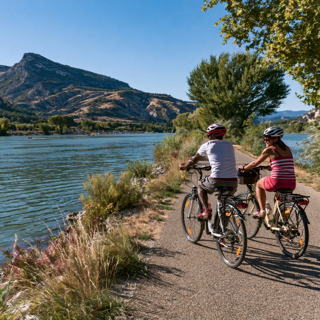 Via Rhôna : préparation du parcours et choix du sens de l'itinéraire — Via rhona : les conseils pour une randonnée à vélo en toute sécurité